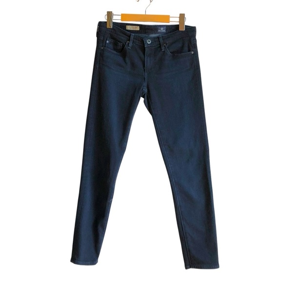 AG Stevie Ankle Slim Straight Jeans Size 26 Dark Wash - Picture 2 of 14